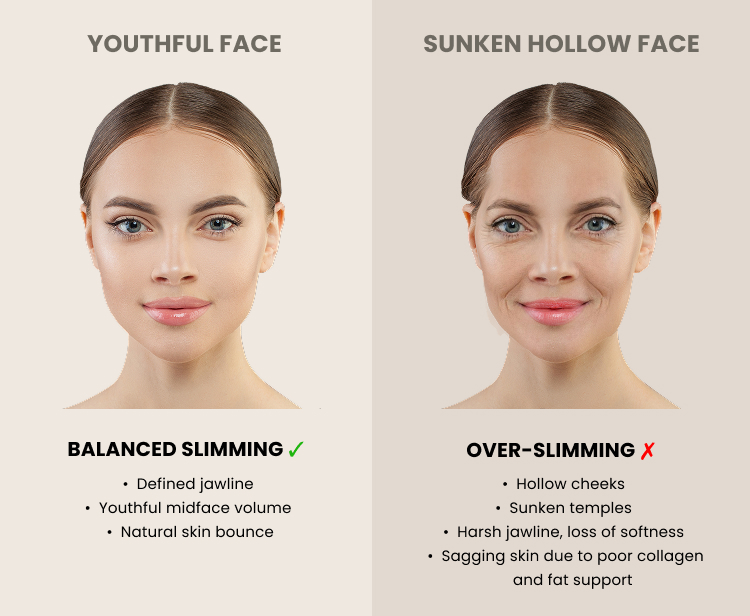 Balanced Slimming vs Over Slimming