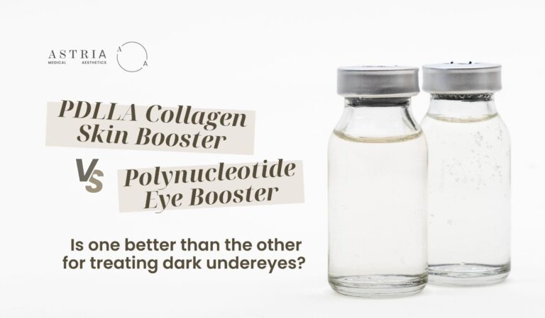 PDLLA Collagen Skin Booster vs Polynucleotide Eye Booster for dark undereyes